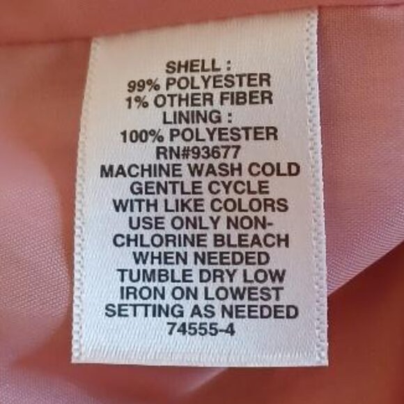 NEW! Liz Claiborne "Charleston Pink" Tweed Pencil Skirt Size 16 - Picture 7 of 9